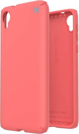 Speck Presidio Lite Phone Case for Motorola Moto e6 - Parrot Pink/Skyline Blue