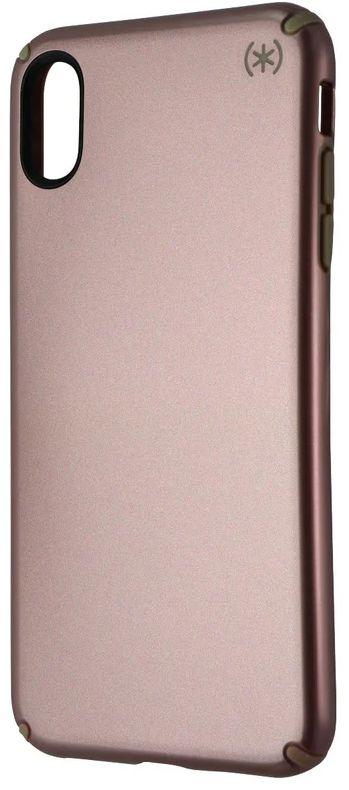 Speck Presidio Metallic Phone Case for iPhone XS/X - Rose Gold Metallic/Dahlia Peach