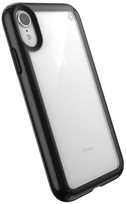 Speck Presidio Show Phone Case for iPhone XR - Black/Clear