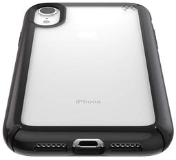 Speck Presidio Show Phone Case for iPhone XR - Black/Clear