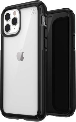 Speck Presidio V-Grip Phone Case for iPhone 11 Pro Max - Black/Clear