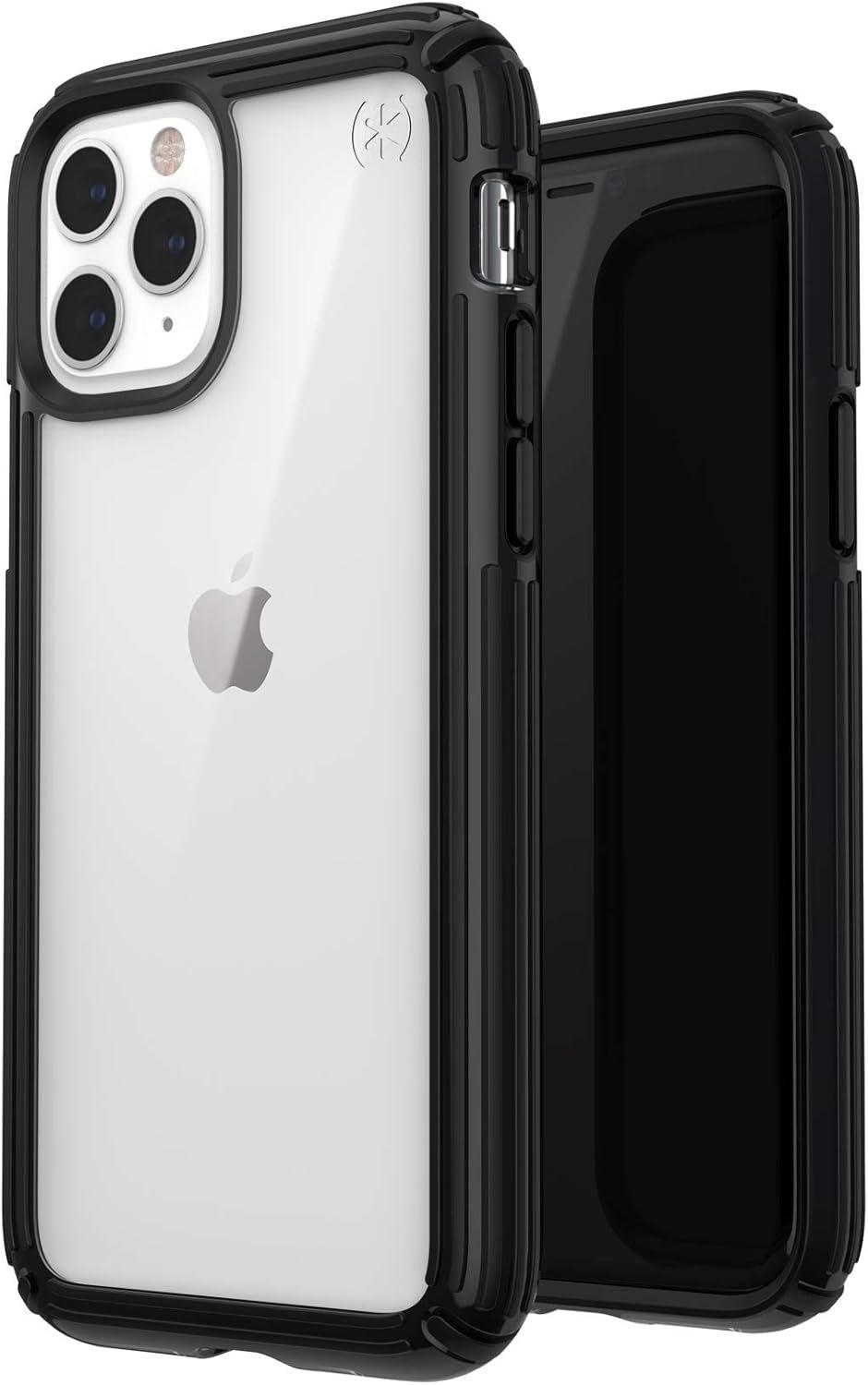 Speck  Presidio V-Grip Phone Case for iPhone 11 Pro Max - Black/Clear - Acceptable