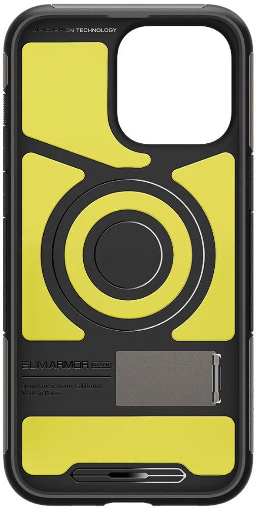 Spigen Slim Armor (MagFit) Phone Case for iPhone 15 Pro - Gunmetal
