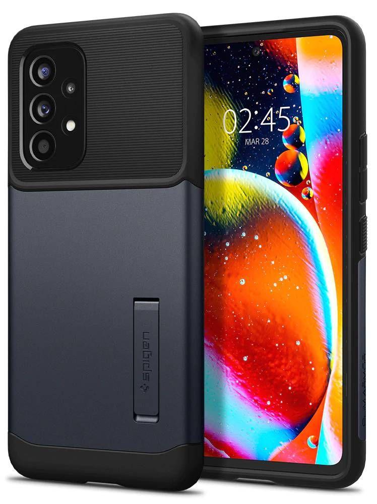 Spigen  Slim Armor Phone Case for Galaxy A53 (5G) - Metal Slate - Brand New