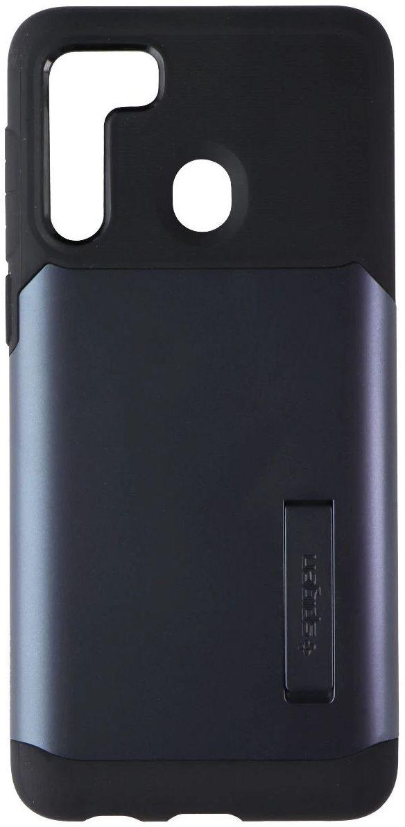 Spigen  Slim Armor Phone Case for Samsung Galaxy A21 - Black - Brand New