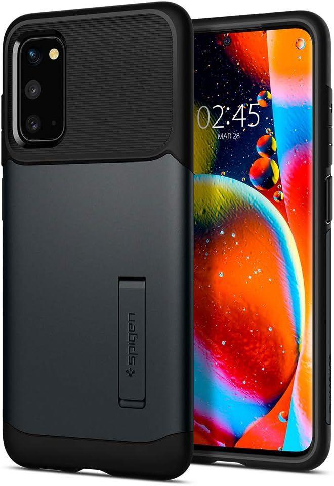 Spigen  Slim Armor Phone Case for Samsung Galaxy S20 - Metal Slate - Brand New