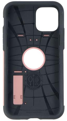 Spigen Slim Armor Series Case for Apple iPhone 11 Pro - Rose Gold/Black