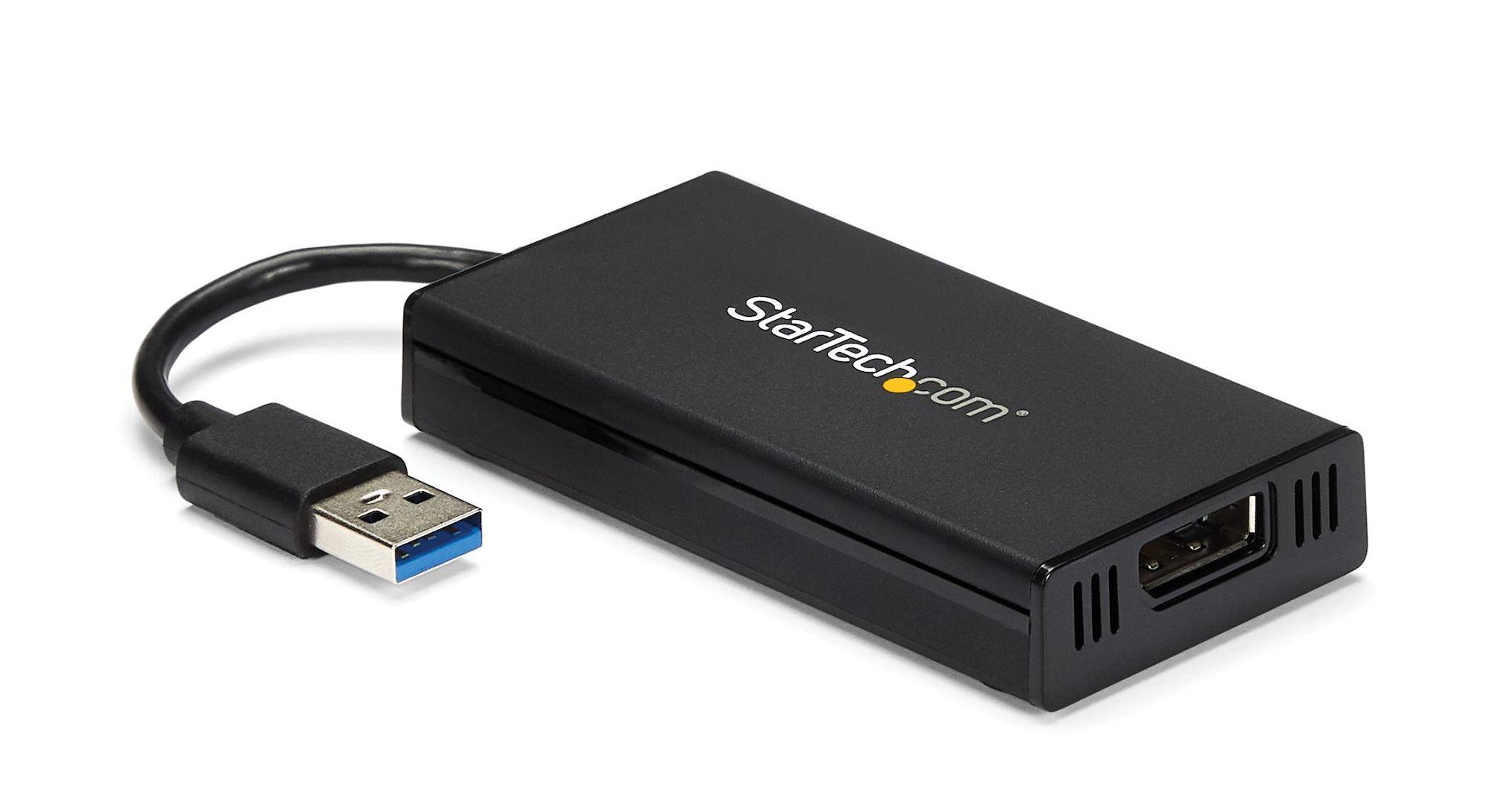 StarTech USB 3.0 to DisplayPort Adapter (USB32DP4K) - Black