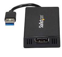 StarTech USB 3.0 to DisplayPort Adapter (USB32DP4K) - Black