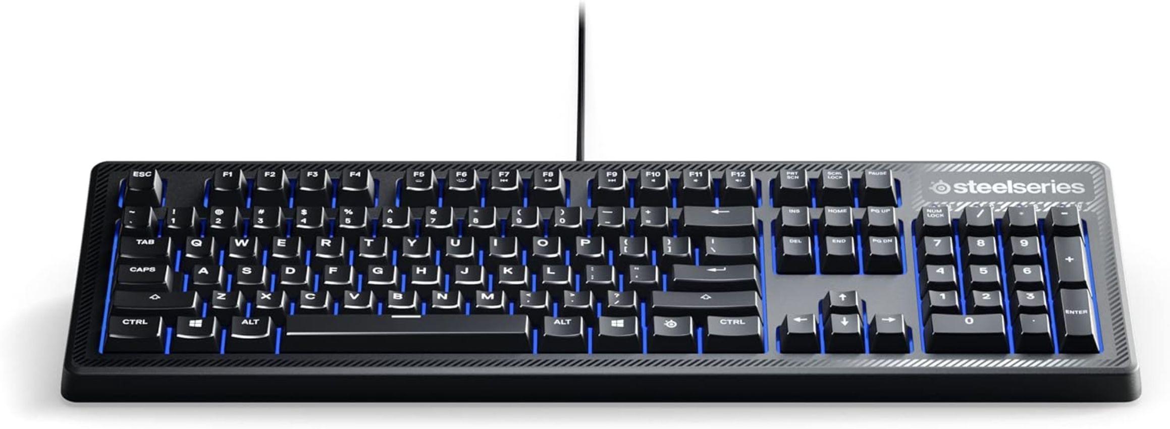 Refurbished SteelSeries Apex 100 LED Gaming Keyboard - Reebelo US