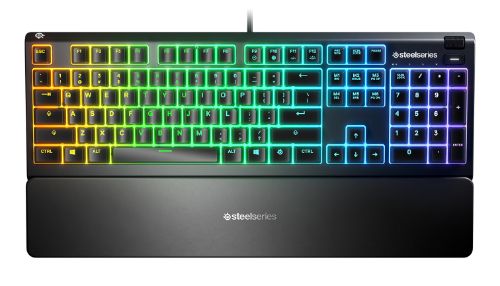 SteelSeries Apex 3 Water Resistant Gaming Keyboard - Black