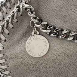 Stella McCartney Shaggy Deer Falabella Tiny Tote - Faux Leather - Grey