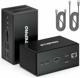 Stepro 14 in 1 USB-C Docking Station - Black