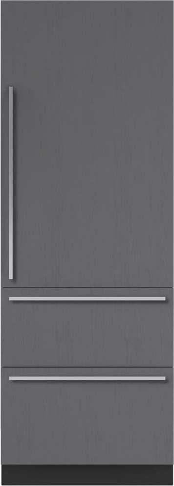 Sub-Zero  DET3050R/R 30" Designer Over-and-Under Refrigerator - Panel Ready - Excellent