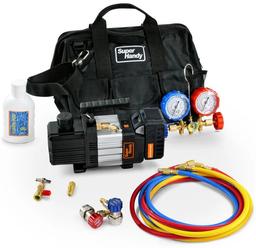 SuperHandy GUT129 Vacuum Pump Cordless 20V - Black