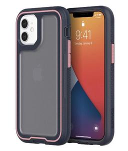 Survivor Extreme for iPhone 12 mini - Navy/Rose Quartz