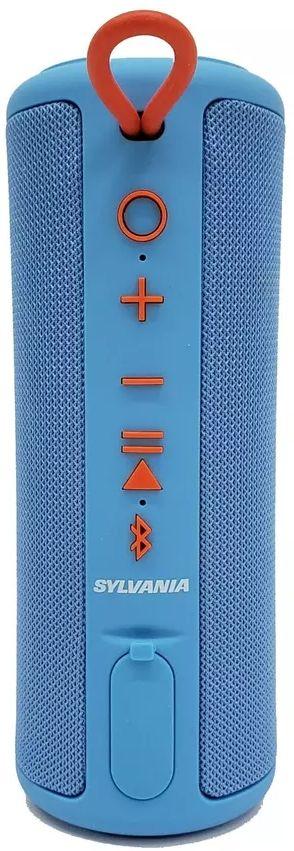 Sylvania  SP953 Rubberized Trim Bluetooth Speaker - Blue - Excellent