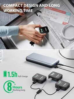 Synco Wireless Lavalier Microphone G2A2 - Black