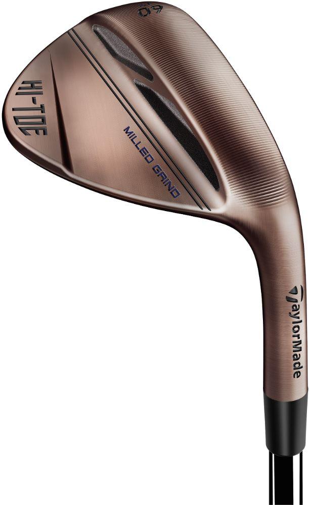 TaylorMade Hi-Toe 3 Copper SB Wedge - FST KBS Hi-Rev 2.0 115 Shaft - Lob Wedge - Left Handed - Wedgeflex Flex - Standard Length - 58 Loft - Standard Lie Angle - Men - Acceptable