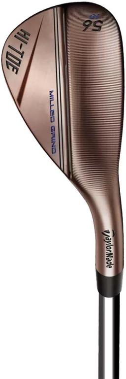 TaylorMade Hi-Toe 3 Copper SB Wedge - Golf Club - Left Handed - Lob Wedge - 58° Loft - Stiff Flex - FST KBS Hi-Rev 2.0 115 Shaft - Men