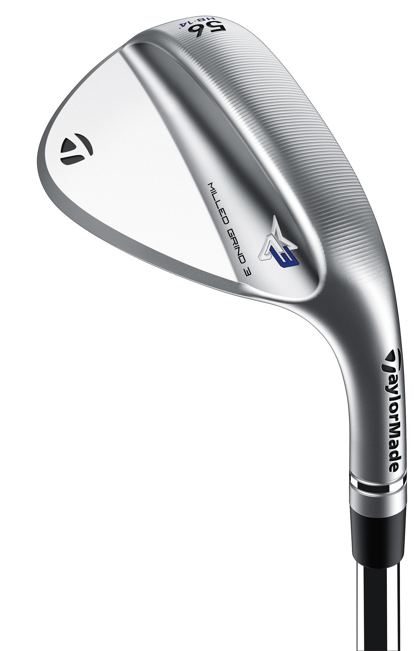TaylorMade MG3 Chrome SB - True Temper Dynamic Gold Tour Issue S200 Shaft - Standard Lie Angle - Sand Wedge - Right Handed - Wedgeflex Flex - Standard Length - 56 Loft - Men - Acceptable
