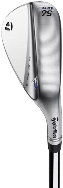TaylorMade MG3 Chrome SB Wedge - Golf Club - Lob Wedge - 58° Loft - Wedgeflex Flex - True Temper Dynamic Gold Tour Issue S200 Shaft - Men