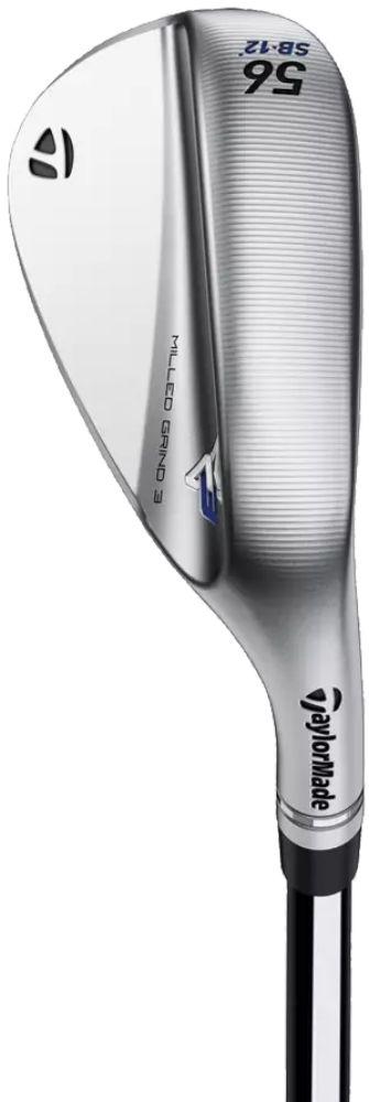 TaylorMade MG3 Chrome SB Wedge - Golf Club - Lob Wedge - 58° Loft - Wedgeflex Flex - True Temper Dynamic Gold Tour Issue S200 Shaft - Men