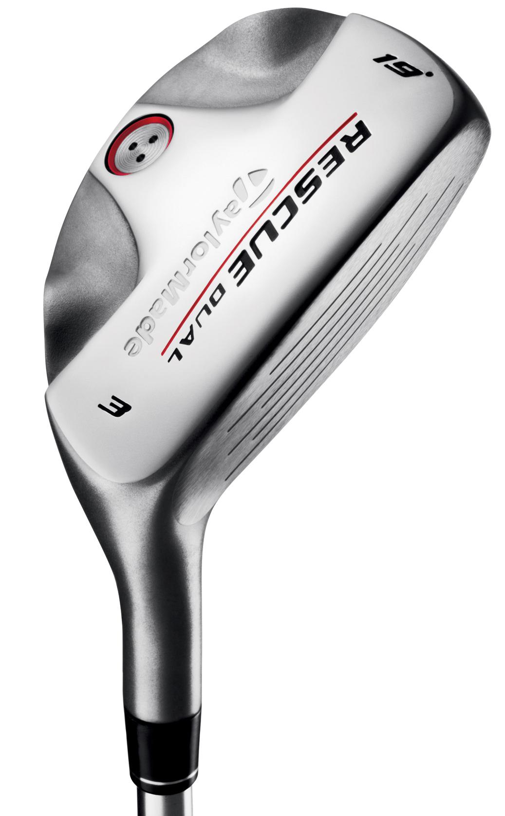 TaylorMade Rescue Dual - TaylorMade Hybrid 65 Shaft - Standard Lie Angle - 4H - Right Handed - Ladies Flex - Standard Length - 22 Loft - Woman - Good