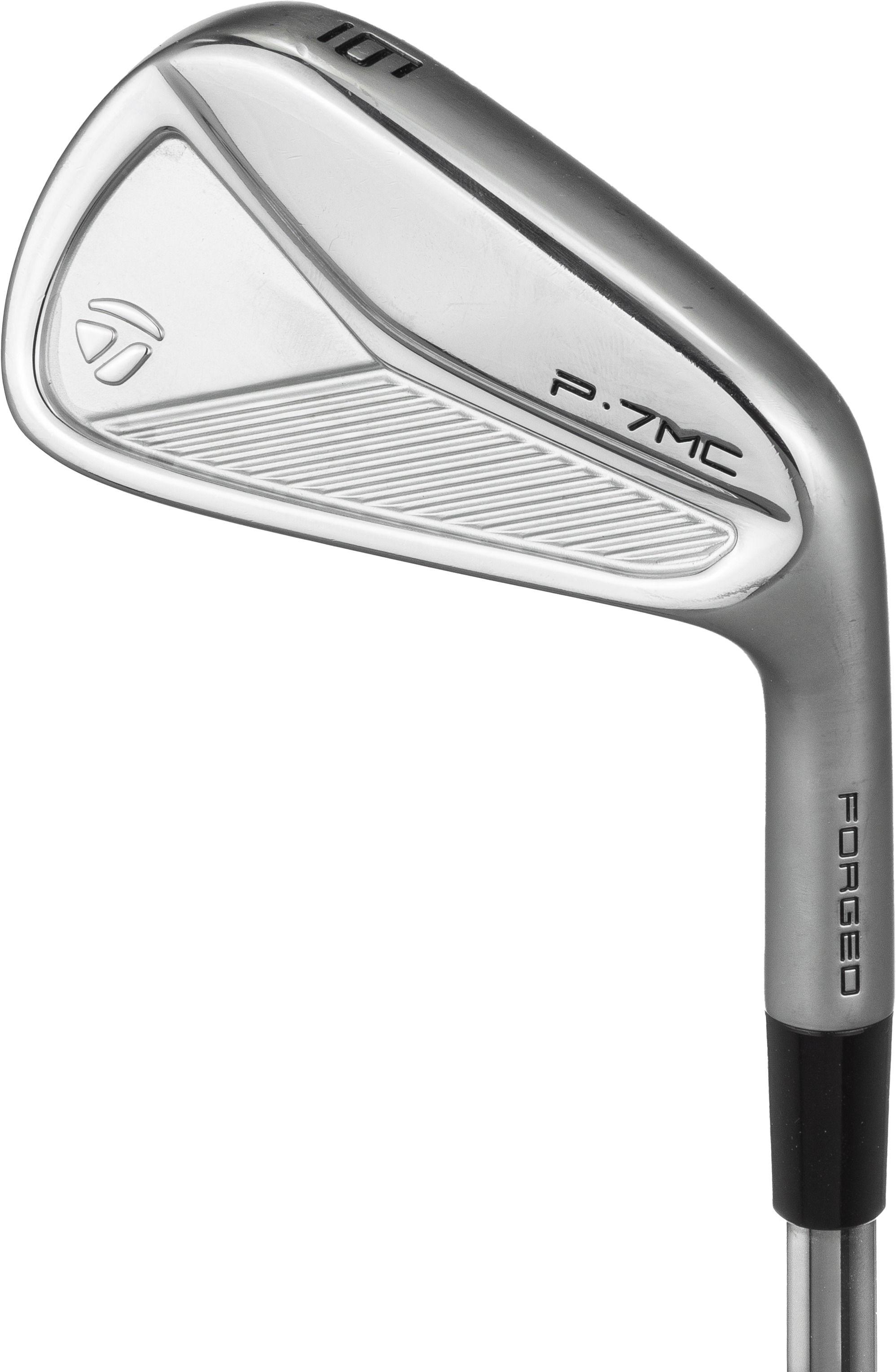 TaylorMade  Right Handed P7MC 4-PW Iron Set FST KBS Tour Steel Flex Stiff Length Standard - Silver - Excellent