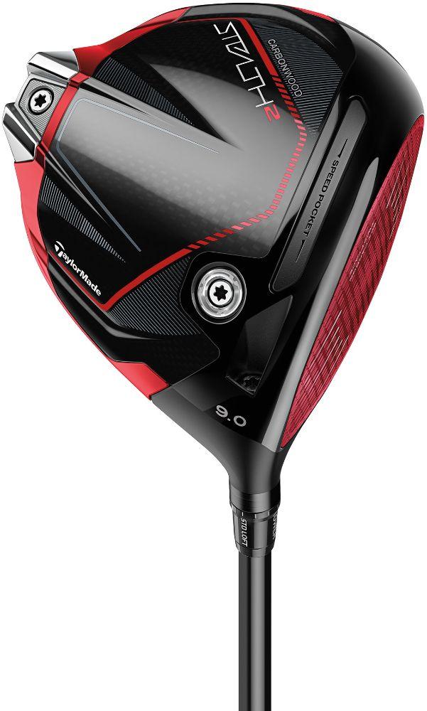TaylorMade STEALTH 2 Driver 2023 - Mitsubishi Chemical Diamana S+ 60 Shaft - Left Handed - Regular Flex - Standard Length - 9 Loft - Standard Lie Angle - Men - Good