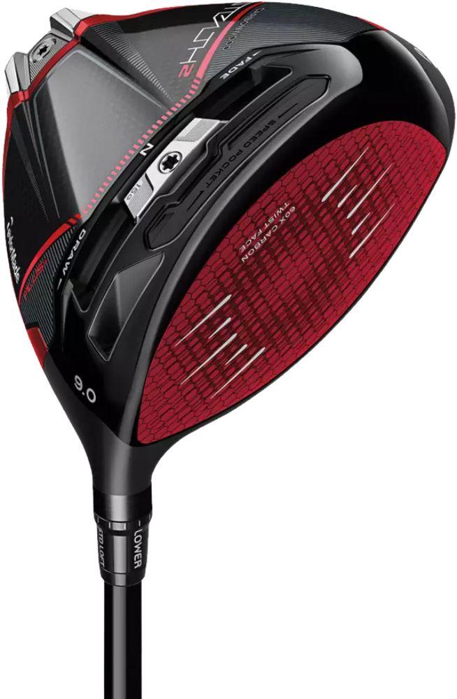 TaylorMade STEALTH 2 PLUS Driver - Golf Club - Left Handed - 9° Loft - Regular Flex - Mitsubishi Chemical Diamana S+ 60 Shaft - Men