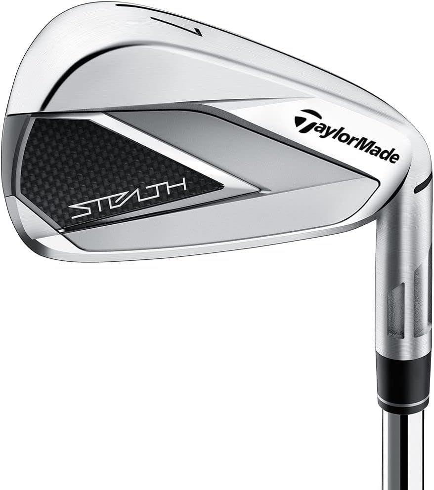 TaylorMade STEALTH Iron Set - Golf Club - 5 - Stiff Flex - FST KBS Max 85 MT Shaft - Men