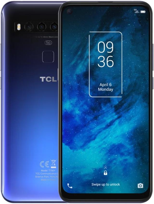 TCL 10 (5G) 128GB in Mercury Gray