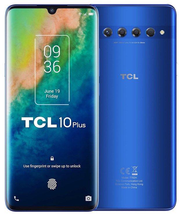 TCL 10 Plus 64GB in Starlight Silver