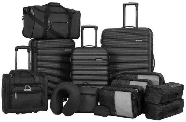TCL  14014-001 All-In-One Black Travel Collection 14 Ct - Black - Excellent