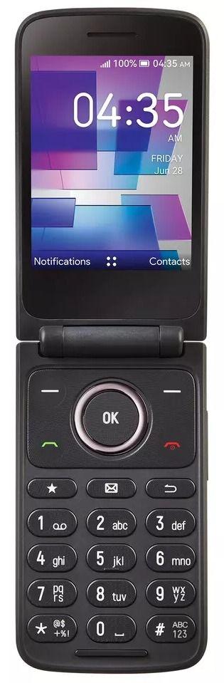 TCL  Flip 3 - 16GB - Gray - Verizon - Acceptable