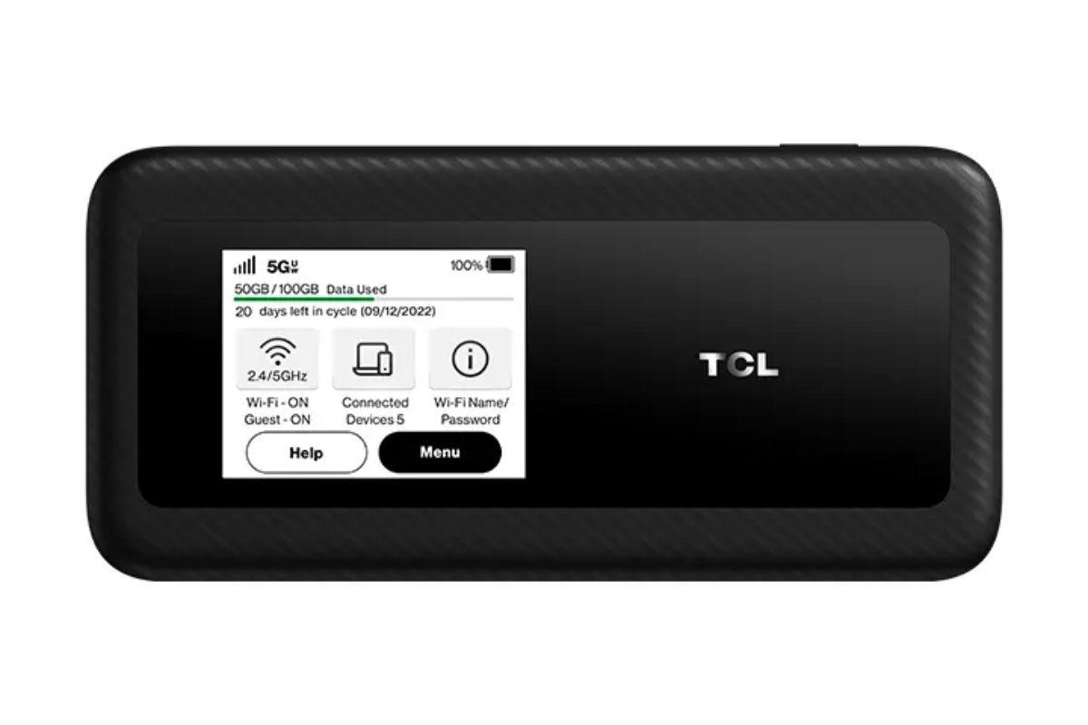 TCL  Linkzone 5G UW Mobile Hotspot MW513UW - Black - Excellent