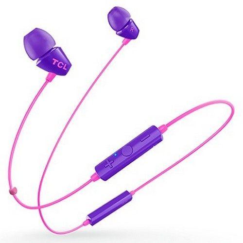 TCL  SOCL100BT Wireless In Ear Headphones - Purple - Excellent