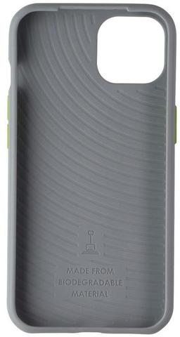 Tech21 Eco Slim Series Phone Case for iPhone 13 - Gray/Lime