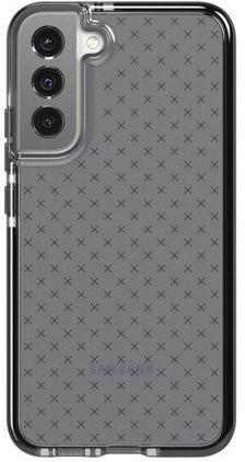 Tech21 Evo Check Phone Case for Galaxy S22+ (5G) - Smokey Black