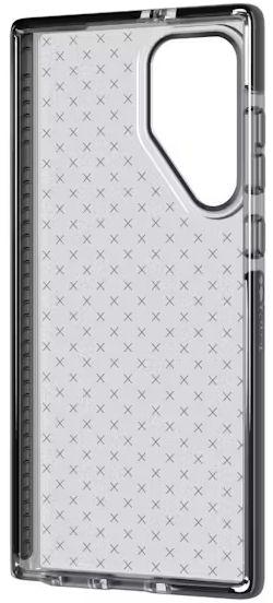 Tech21 Evo Check Phone Case for Galaxy S22 Ultra (5G) - Smokey Black