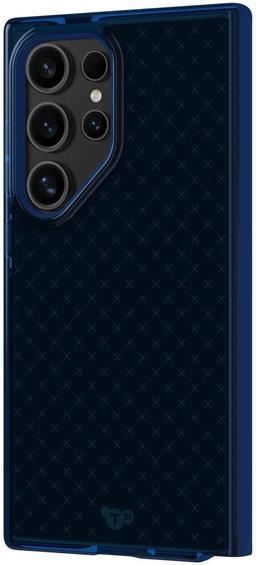 Tech21 Evo Check Phone Case for Galaxy S24 Ultra - Cobalt Blue