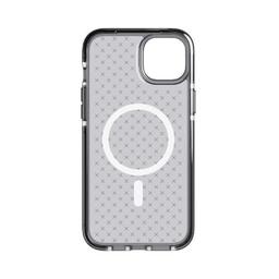Tech21 Evo Check Phone Case for iPhone 14 (MagSafe) - Smokey Black