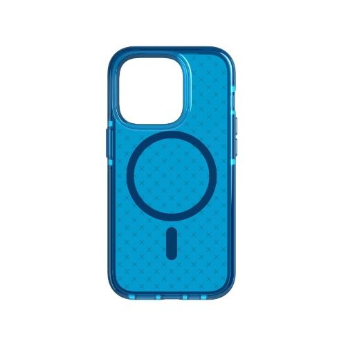 Tech21 EvoCheck Phone Case for iPhone 14 Pro (MagSafe) - Classic Blue