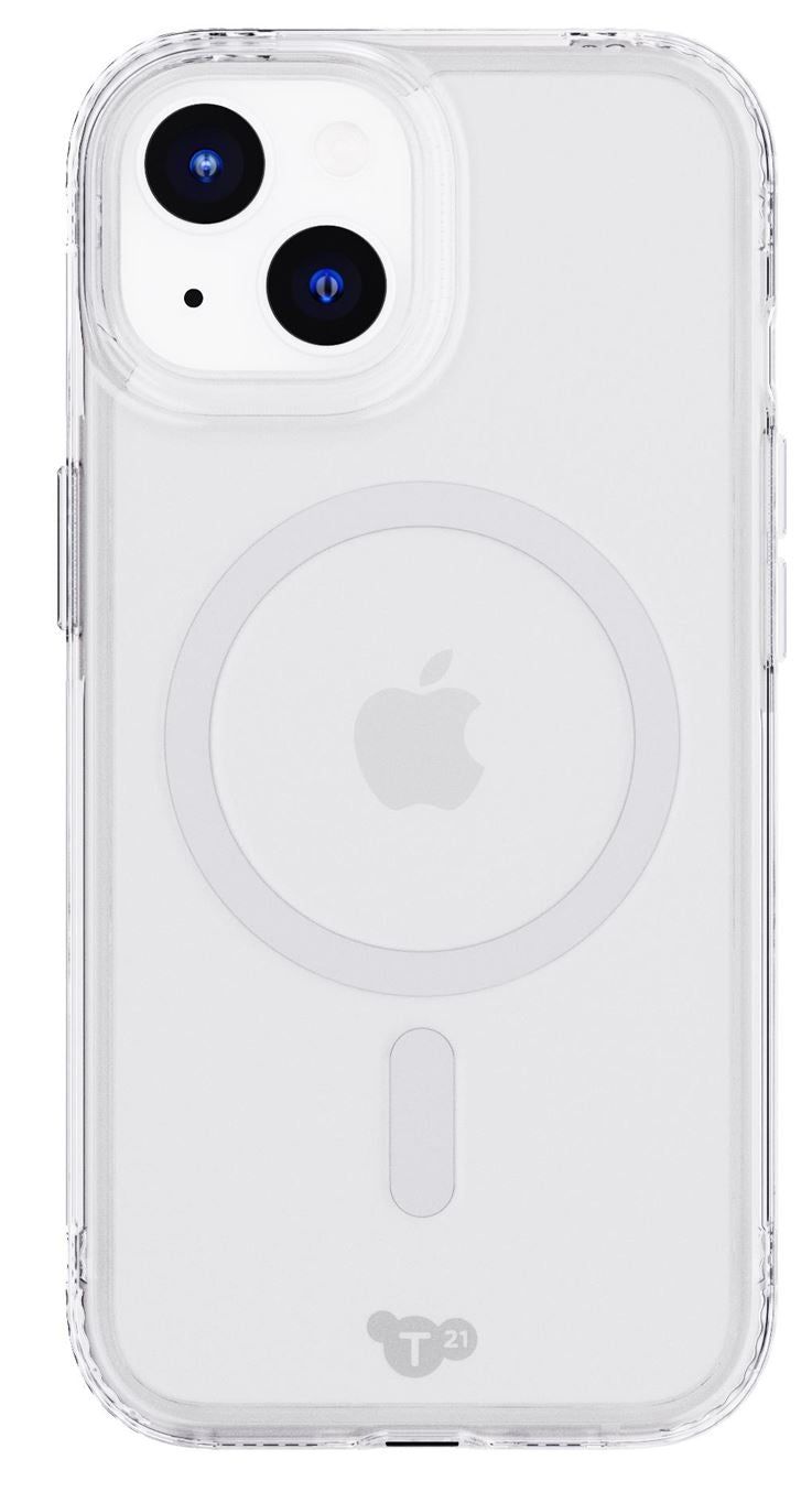 Tech21 Evo Clear MagSafe Phone Case for iPhone 15 - Clear