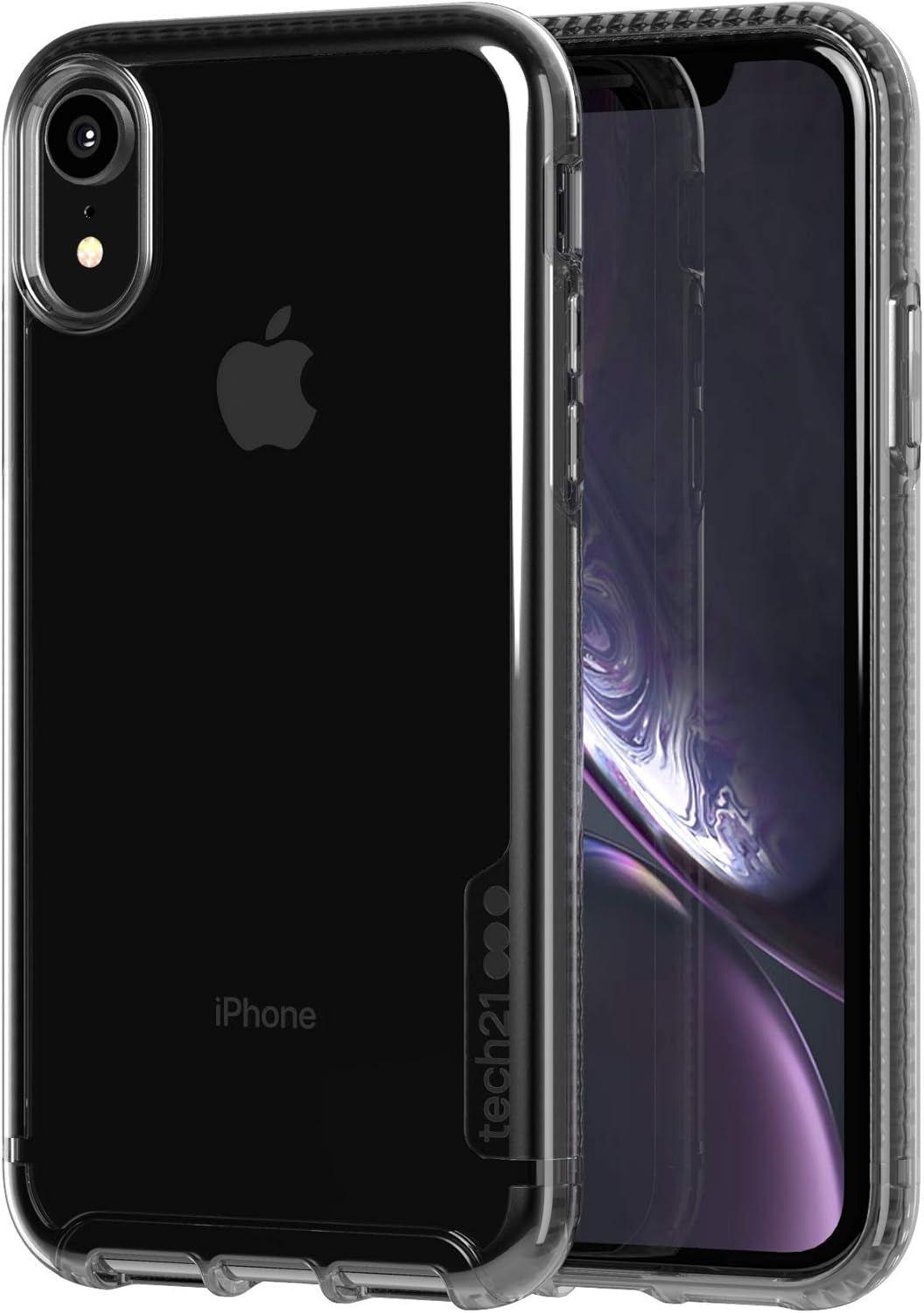 Tech21 Protective Pure Tint Phone Case for iPhone XR - Carbon
