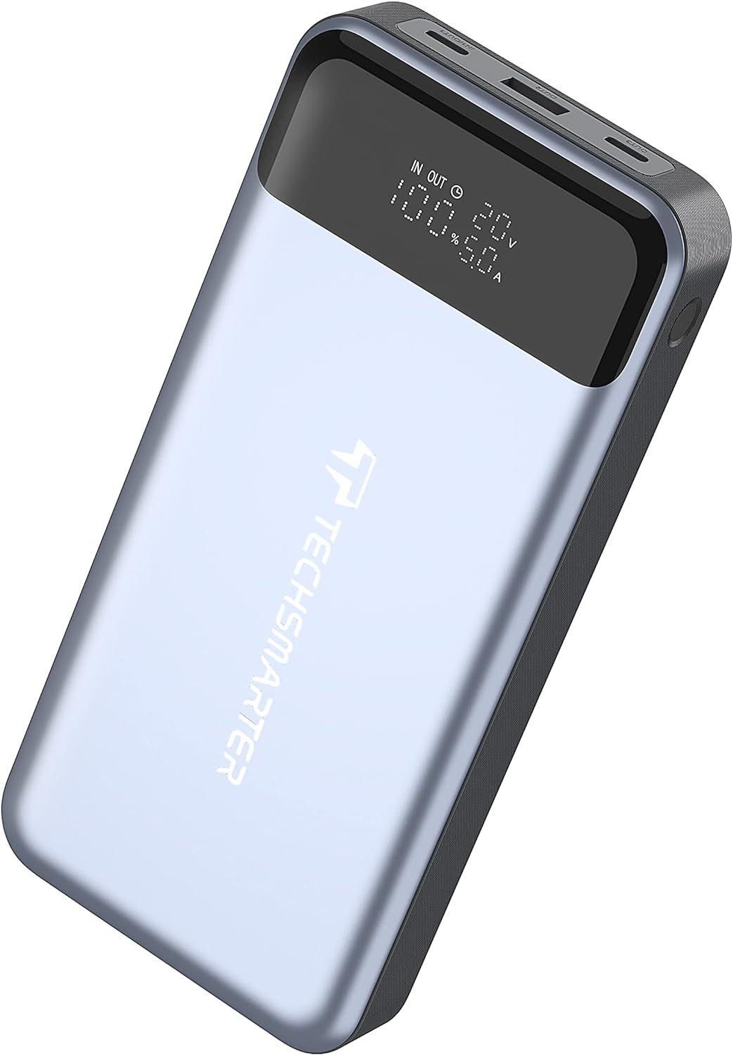 Techsmarter  TSBar 30000 130W PPS Power Bank - Blue - Premium