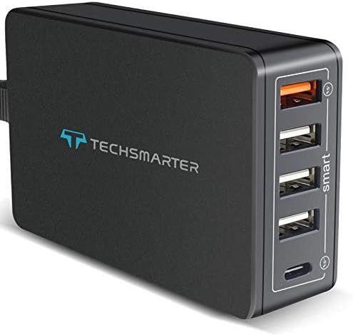 Techsmarter  TSPort 63W PD Charging Station - Black - Brand New