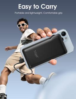 TG90° Z53 10000mAh 4-Port Power Bank - White