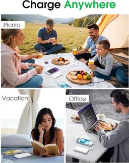 TG90° Z53 10000mAh 4-Port Power Bank - White